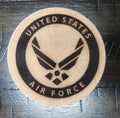 Military Cork Coasters
