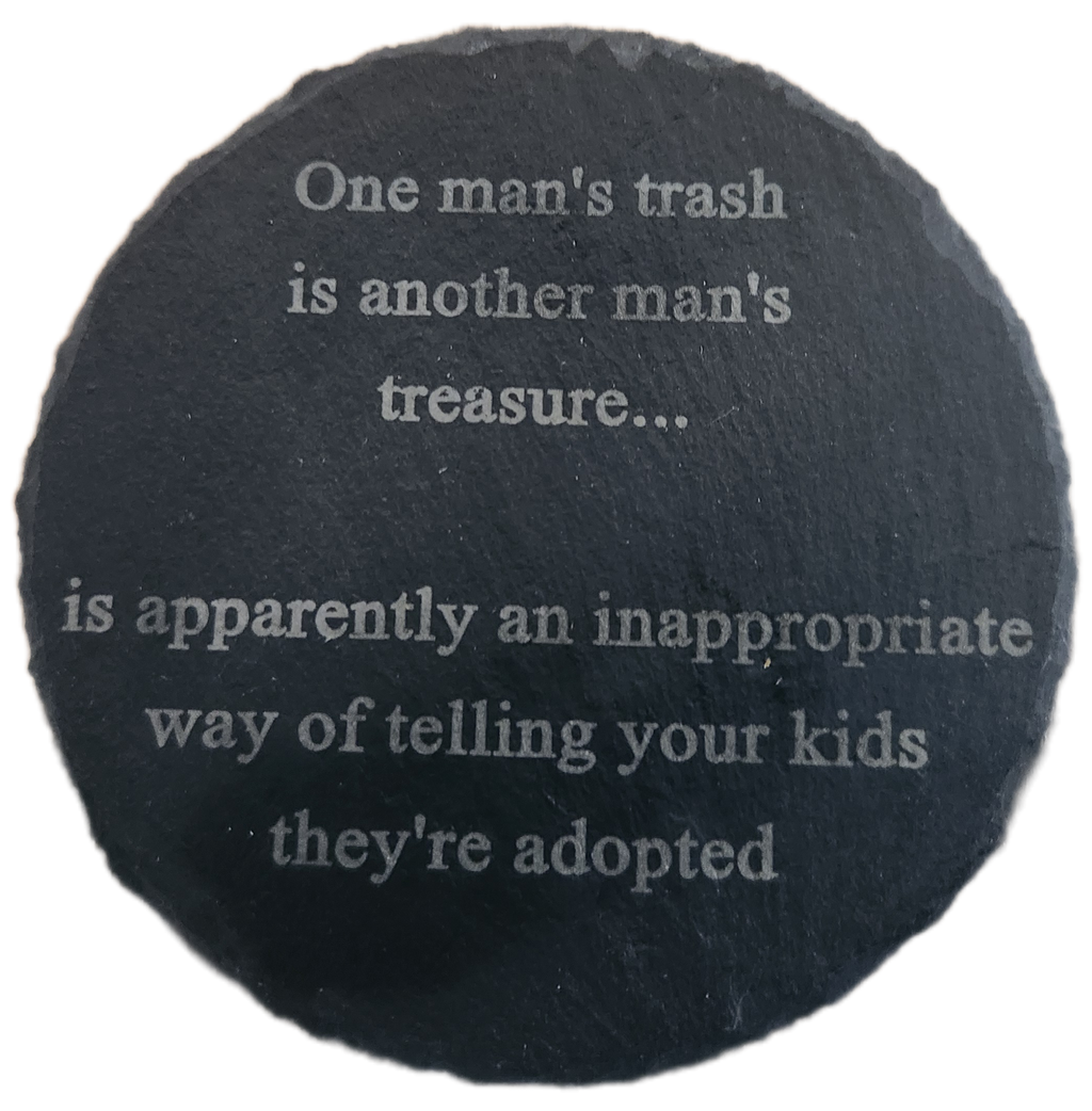Funny Slate Coasters