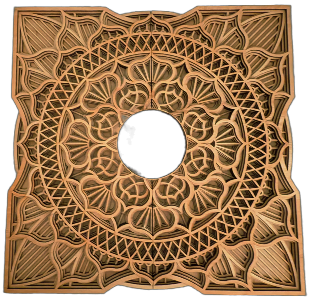 Layered Art Ceiling Medallion