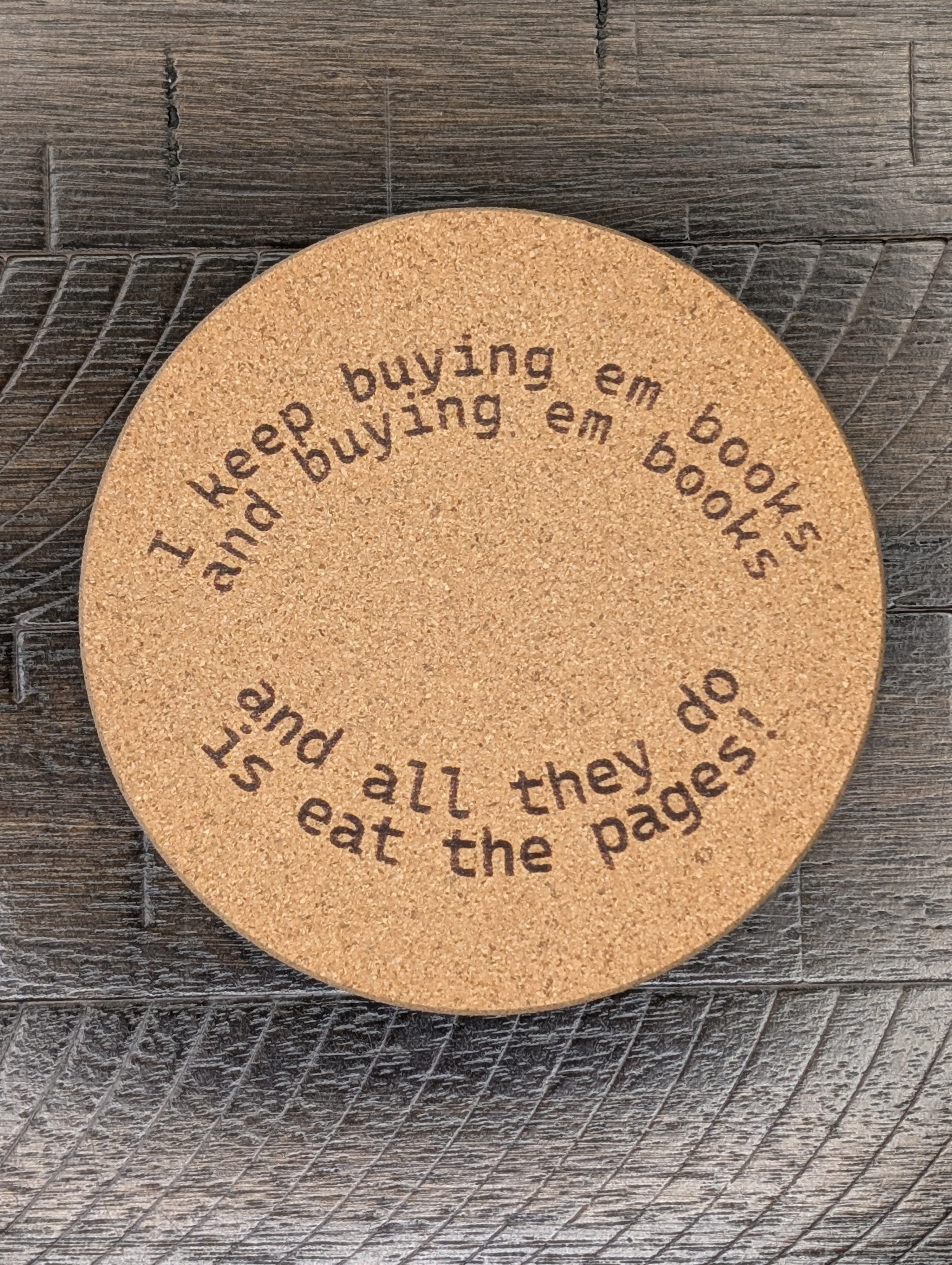 Funny Cork Coasters