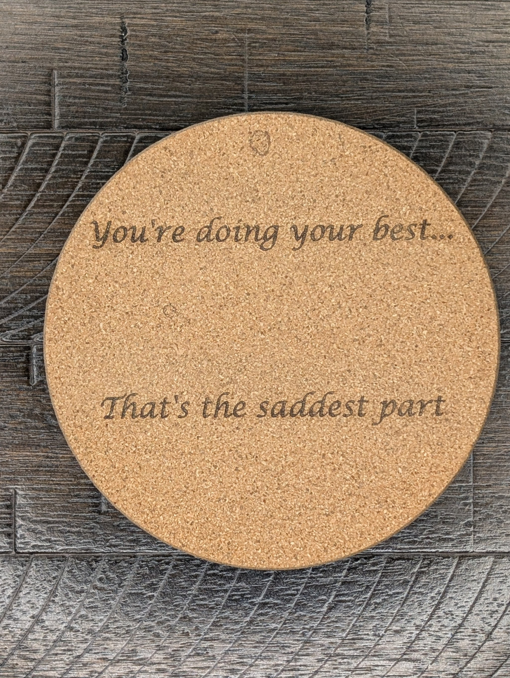 Funny Cork Coasters