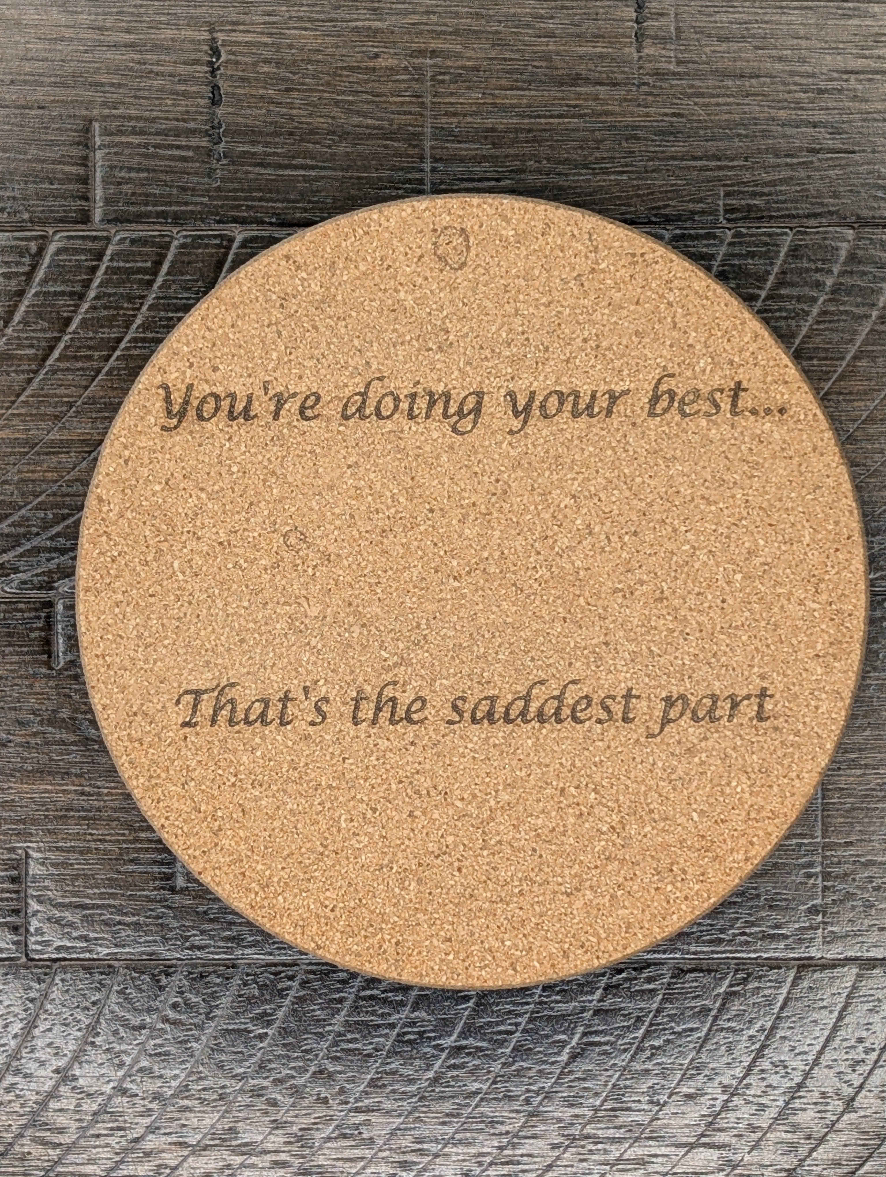 Funny Cork Coasters