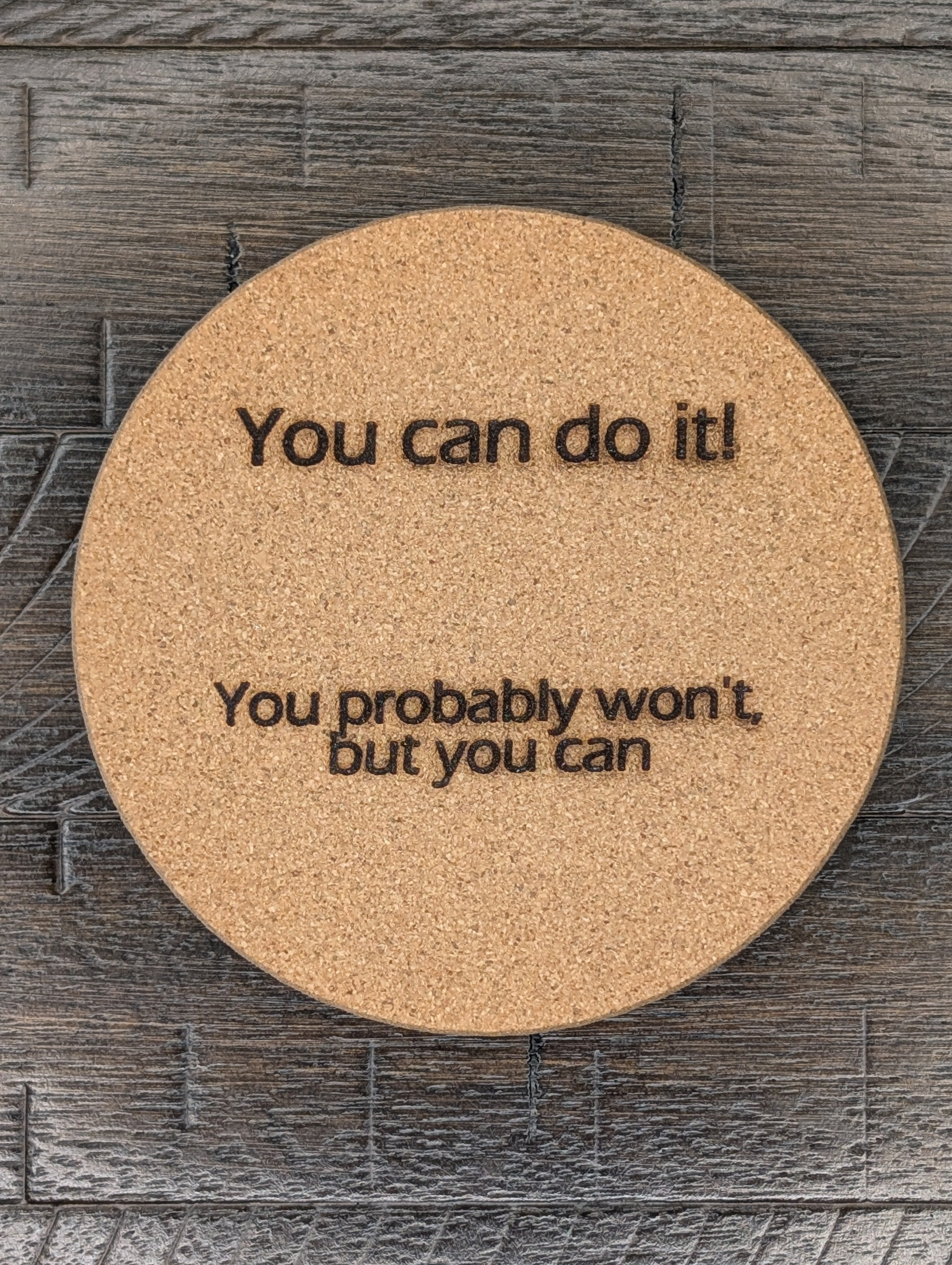Funny Cork Coasters