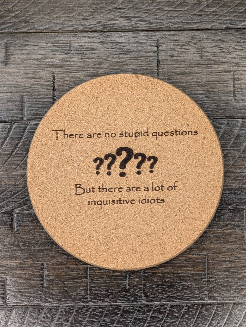 Funny Cork Coasters
