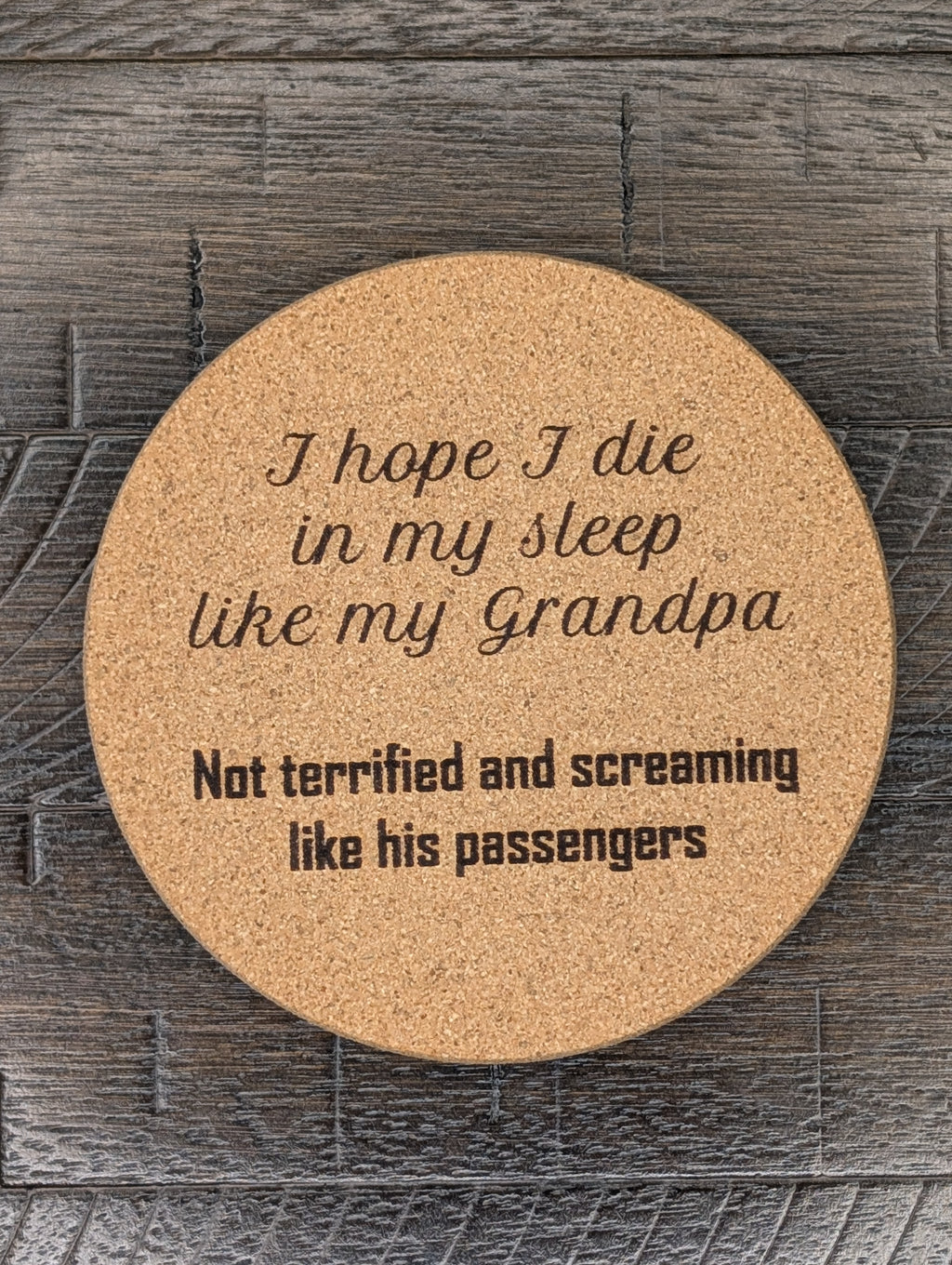 Funny Cork Coasters