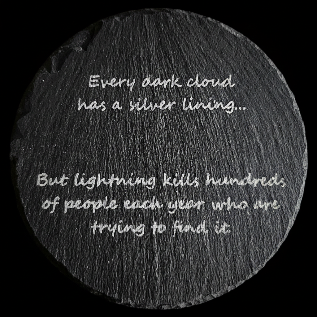 Funny Slate Coasters